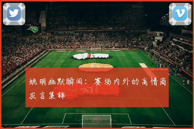 姚明幽默瞬间:赛场内外的高情商发言集锦