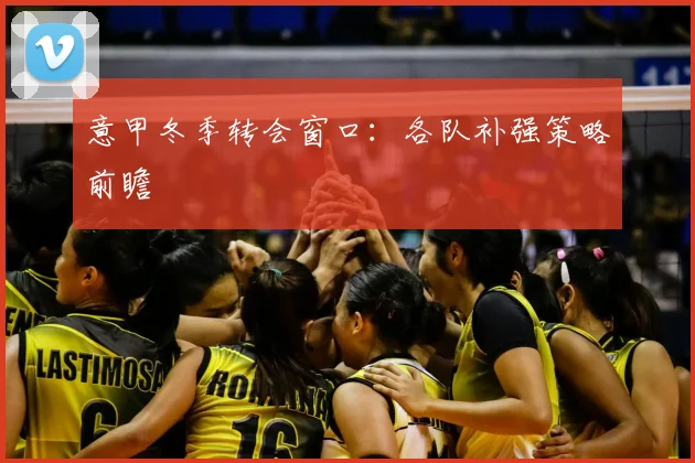 意甲冬季转会窗口：各队补强策略前瞻